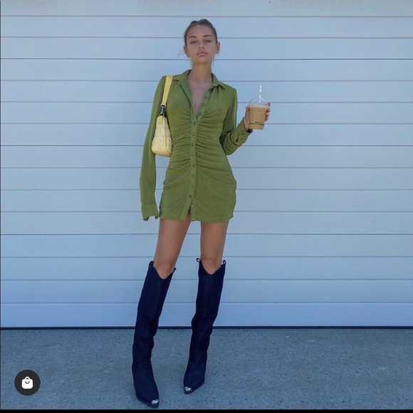 With Jean Dresses & Skirts - With Jean Andy Dress - Forest